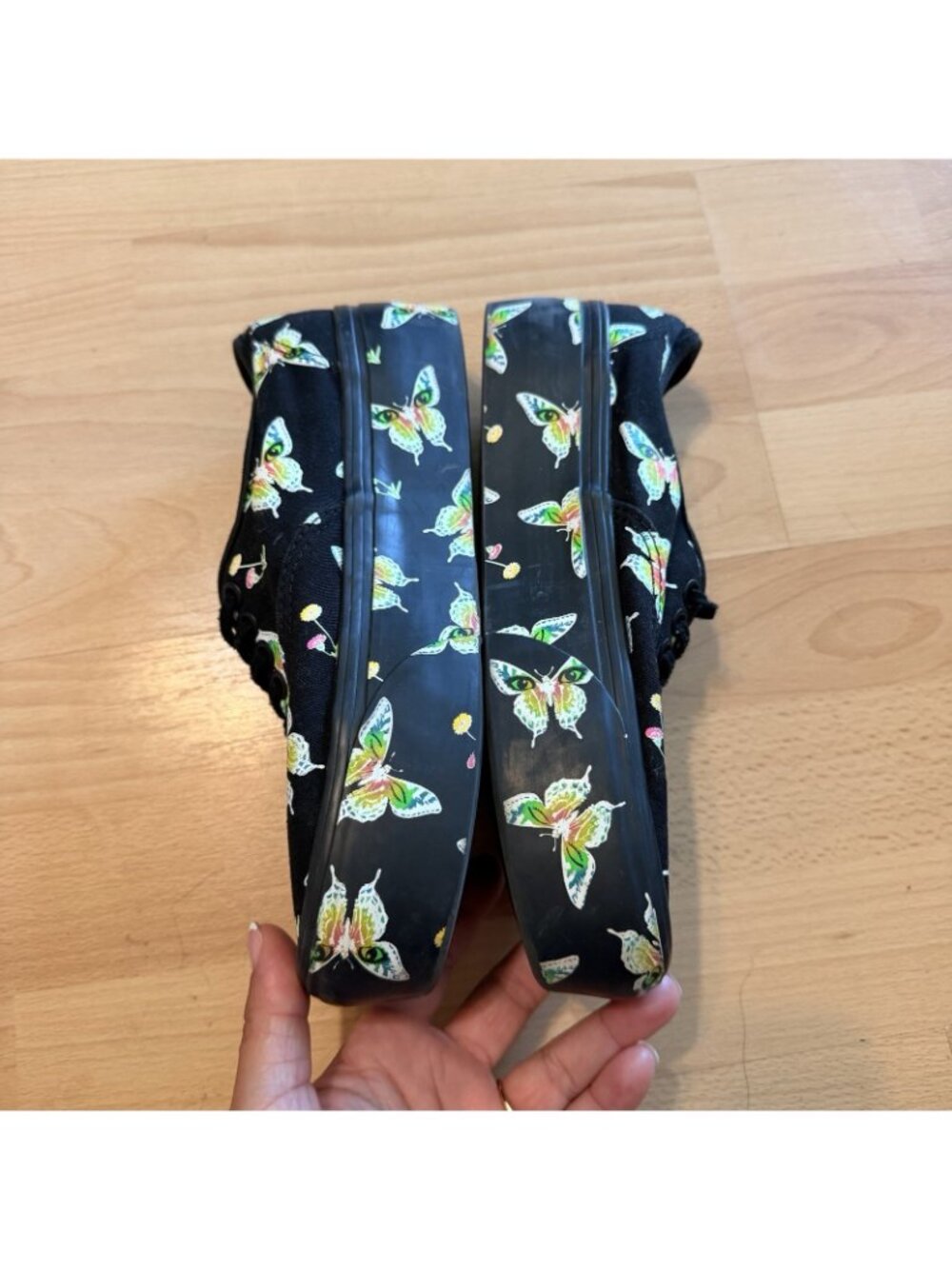 Vans Women's Authentic Stackform Morph Blackout Glow in the Dark Shoes Size 8 - Picture 2 of 10